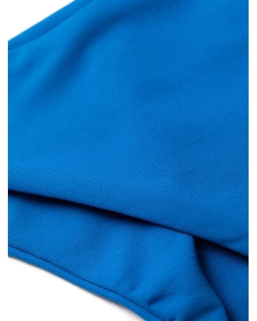 Fisico Blue Self-Tie Bikini Set