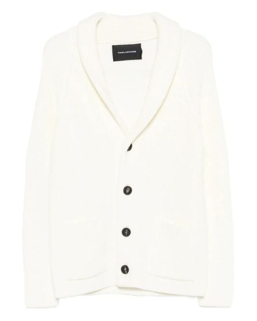 Tagliatore White Sweaters for men