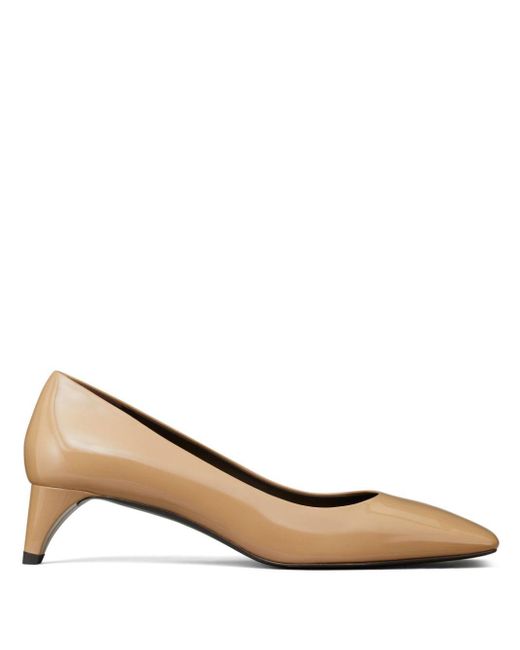 Tory Burch Natural 45mm Cut-out Pumps