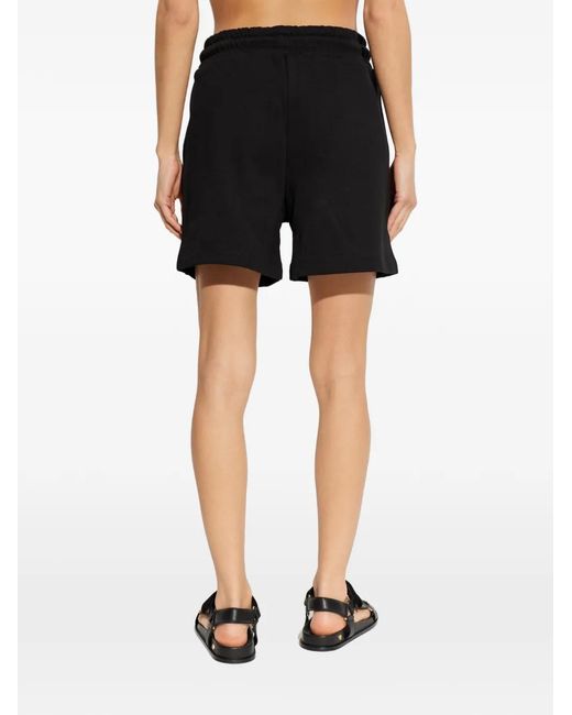 Versace Jeans Couture Black Drawstring Shorts