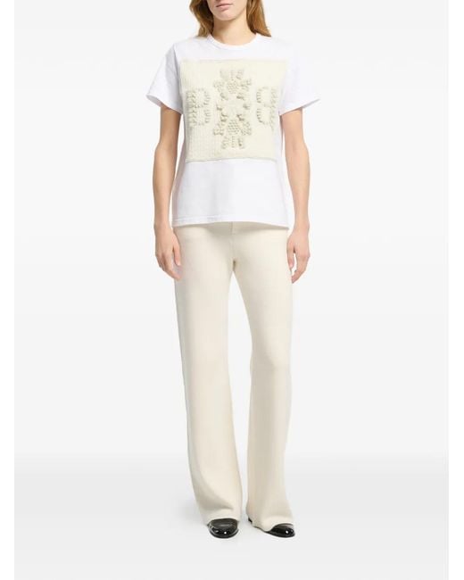 Barrie White Logo-Patch T-Shirt