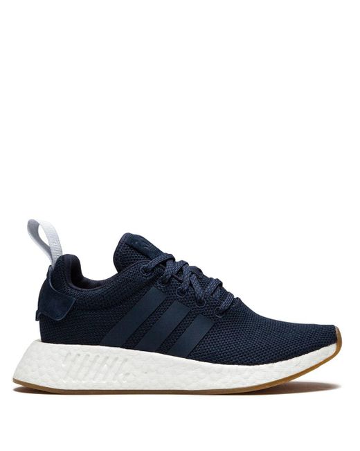 Adidas Blue Nmd_r2 Low-top Sneakers