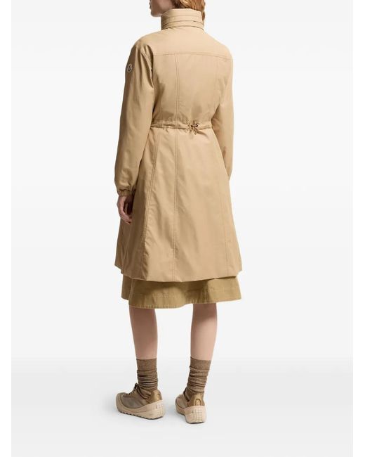 Moncler Natural Rhododendron Hooded Parka