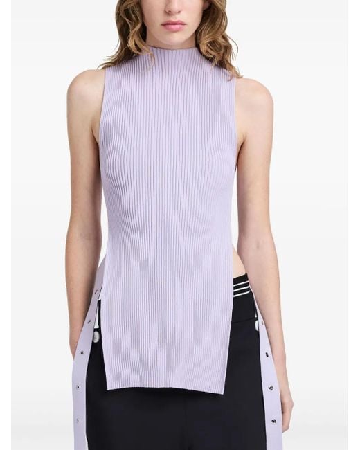 Proenza Schouler Rita Top in het Purple