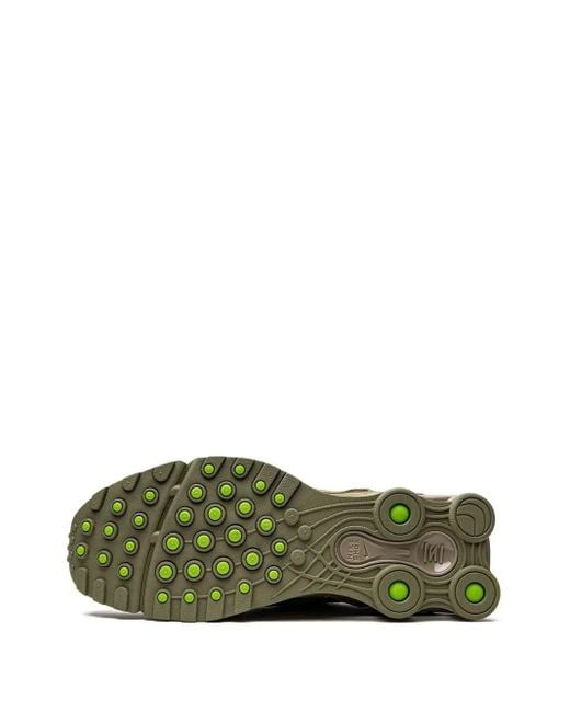 Nike Green X Supreme Shox Ride 2 Sp Sneakers