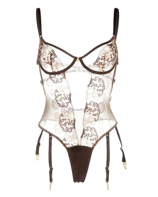 IHUOMA White Divine Feminine Embroidery Body