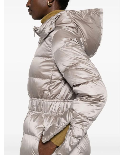 Cappotto Trapuntato di Twinset in Gray