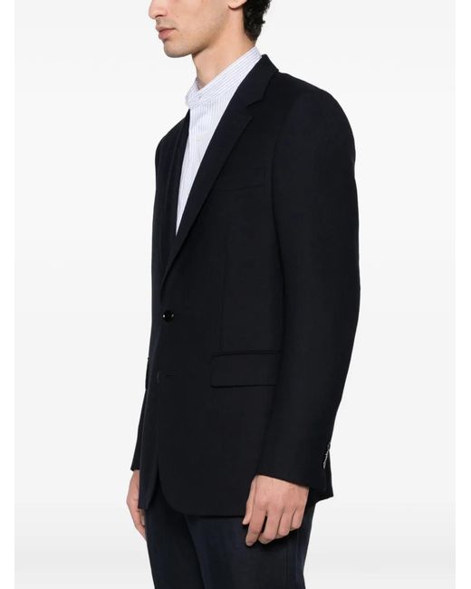 Fursac Black Buttoned Blazer for men