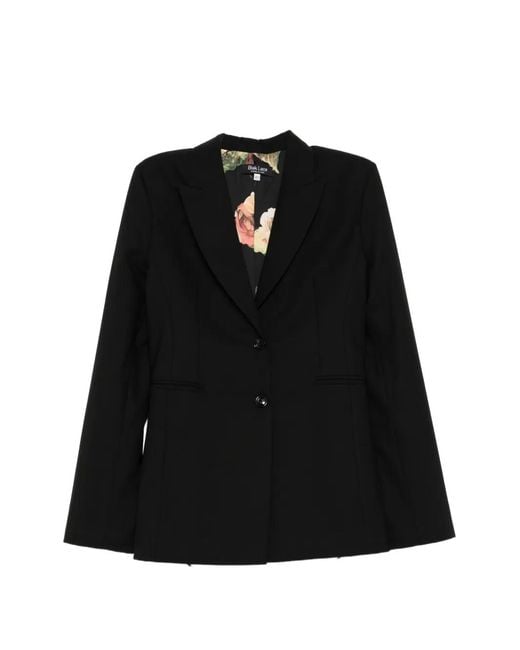 BLAKLACE Black Blazer À Col À Revers