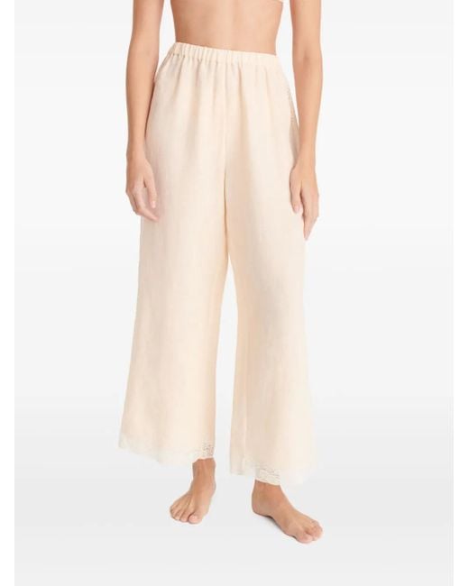 Eres Natural Lagune Linen Trousers