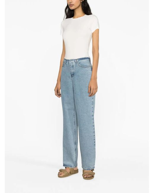 Rag & Bone White Short-Sleeve Modal T-Shirt