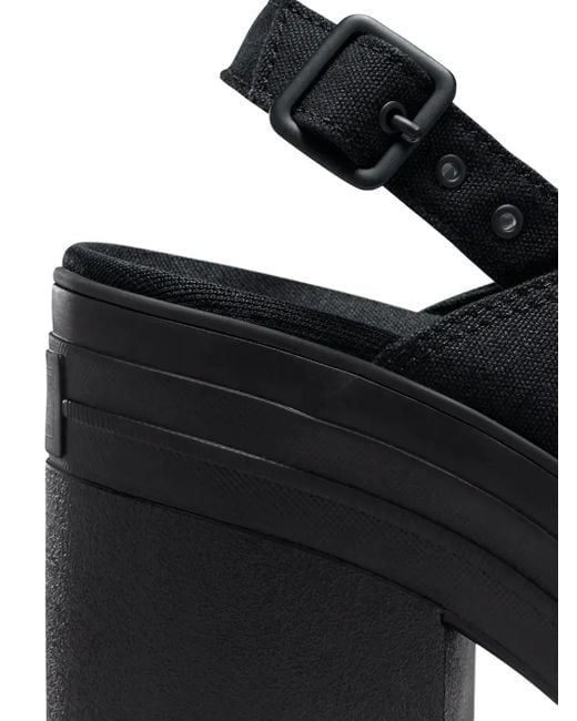 Sandalias Chuck 70 De Luxe con tira trasera Converse de color Black