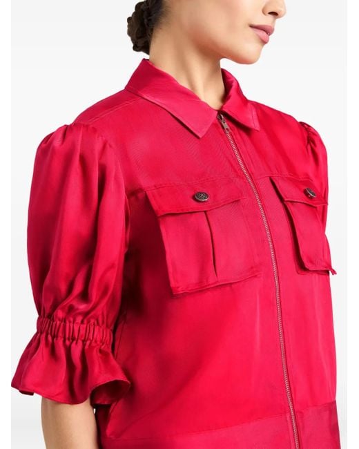 Cinq À Sept Red Holly Jacket