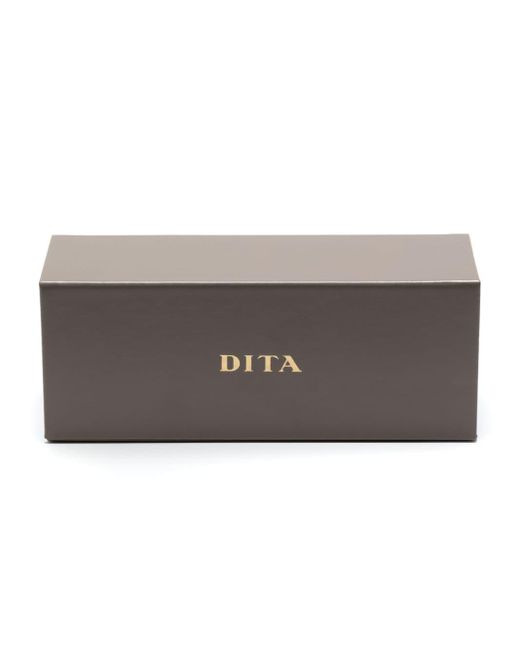 Dita Eyewear Black Lxn-evo Pilot-frame Sunglasses