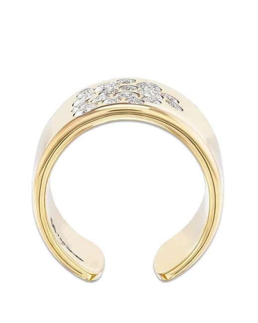 UNIFORM OBJECT Natural Diamond Mega Cuff Ring