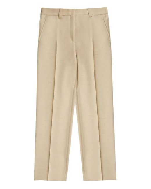 Incotex Natural Concealed-Fastening Trousers