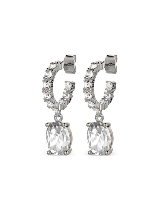 Dyrberg/Kern White Barbara Earrings