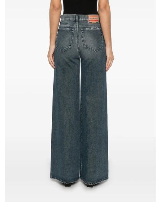 D akemi jeans de pierna ancha 1978 DIESEL de color Blue