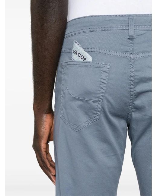Jacob Cohen Blue Slim Fit Denim Jeans for men