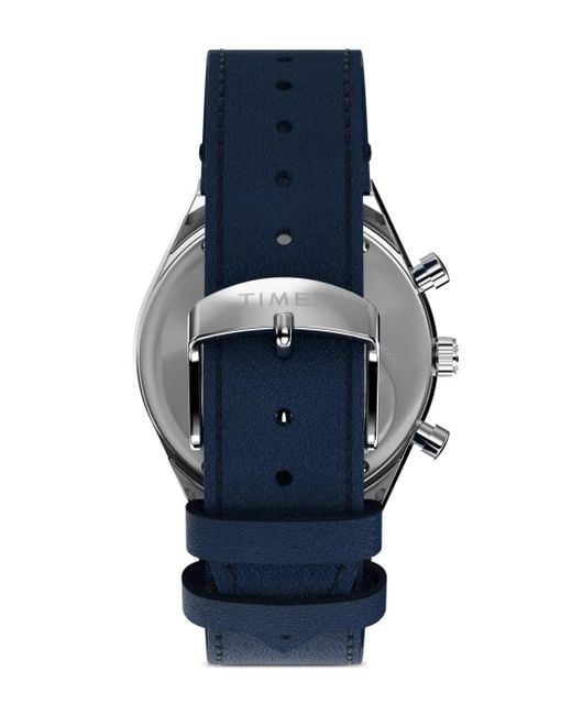 Timex Blue Q Chronograph 40Mm for men