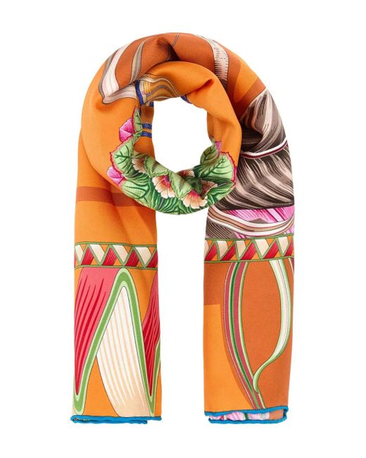 Foulard di Ferragamo in Orange