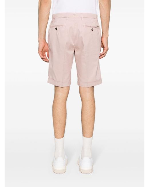 Corneliani Chino-Shorts aus Twill in Pink für Herren
