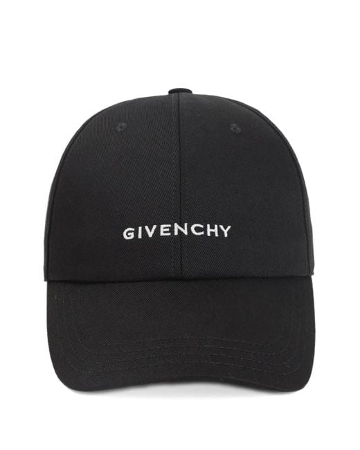Givenchy Honkbalpet Met Geborduurd Logo in het Black