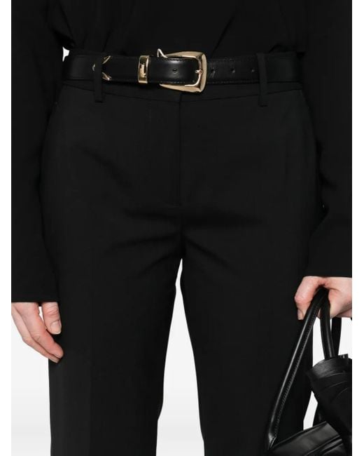 Ermanno Scervino Black Hose mit geradem Bein