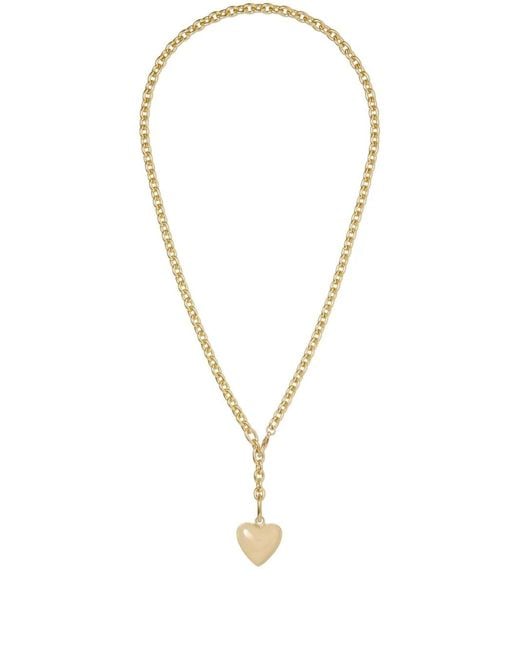 Roxanne Assoulin Metallic The Mini Puffy Heart Necklace