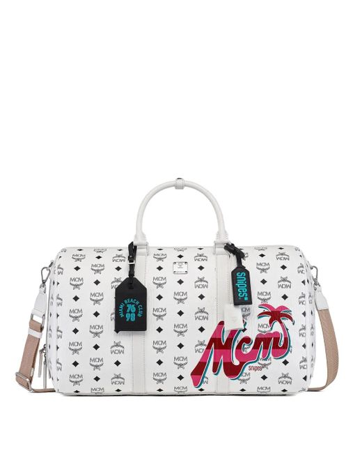 MCM ボストンバッグ White