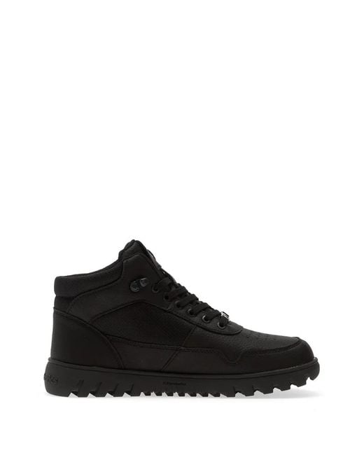 Barebarics Black Urbanedge Grained Panelled Sneakers
