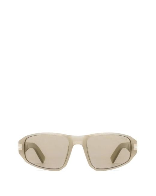 Zegna Natural Oval-Frame Sunglasses for men