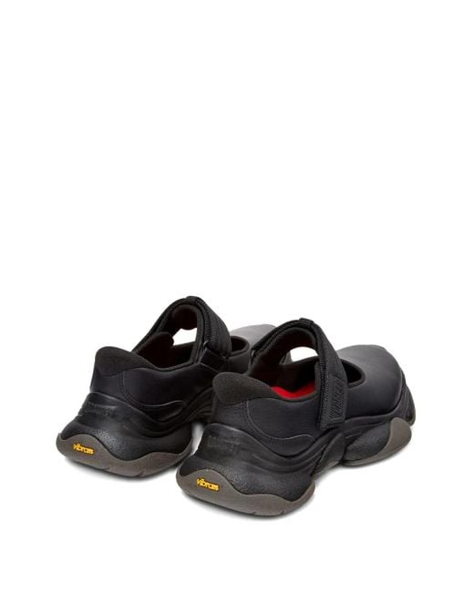 Camper Black Karst 2 Leather Slip-On Sneakers