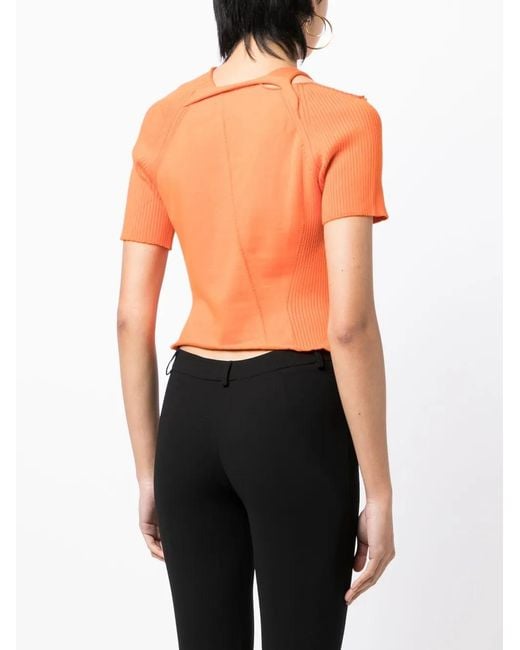 Top Con Aberturas OTTOLINGER de color Orange