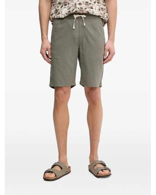 Joop! Gray Russ Bermuda Drawstring-Waist Shorts for men