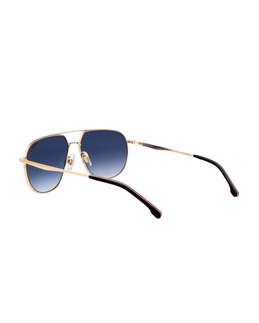 Carrera Blue Pilot-Frame Sunglasses for men
