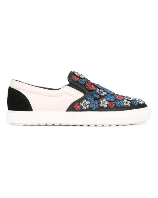coach flower sneakers
