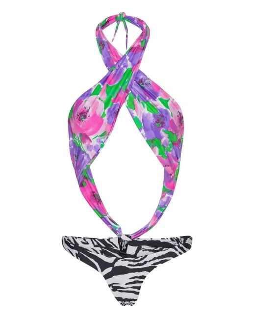 ROTATE BIRGER CHRISTENSEN White X Reina Olga Showpony Swimsuit