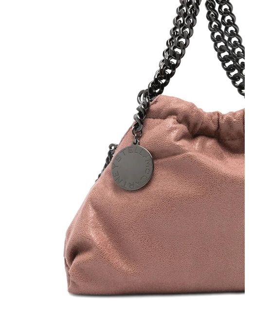 Stella McCartney Pink Mini Falabella Chain Strap Tote Bag