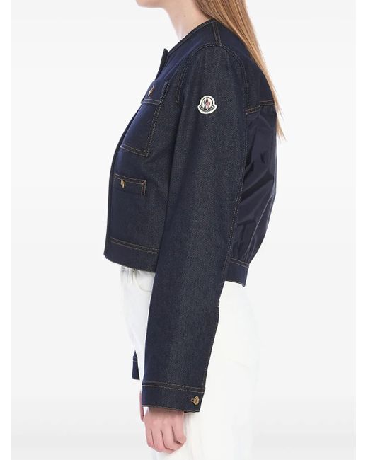 Moncler Blue Tencin Jacket
