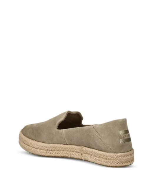 TOMS Natural Carolina Rope-Trim Espadrilles