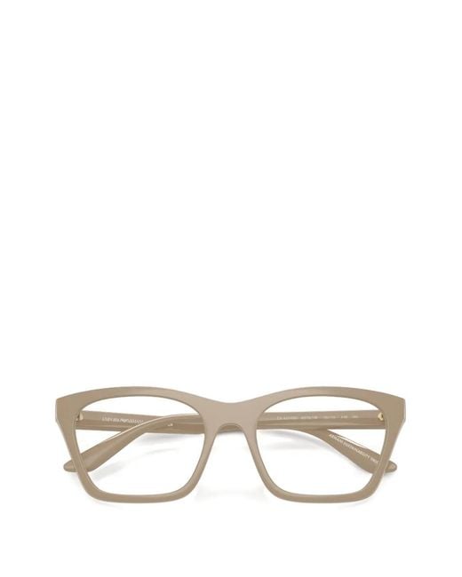 Emporio Armani Natural Cat-Eye Sunglasses