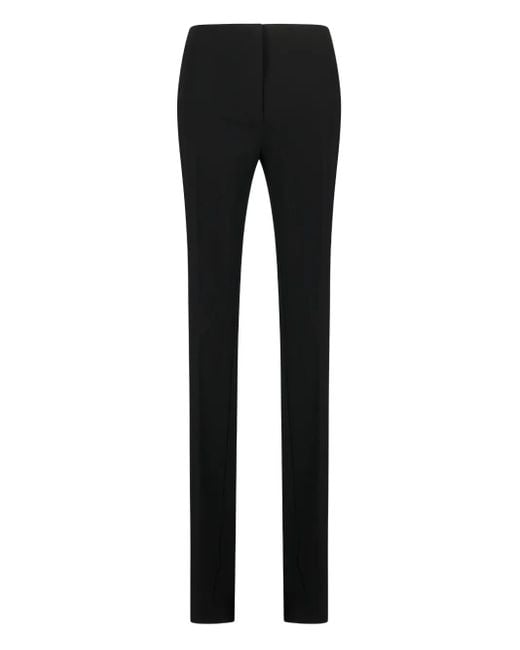Pantaloni Con Spacco Sull'Orlo di Sportmax in Black
