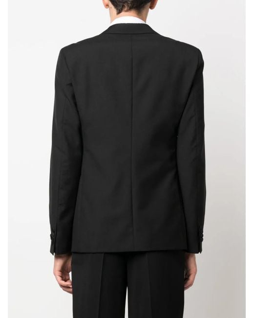 Prada Black Single-Breasted Tailored Blazer for men