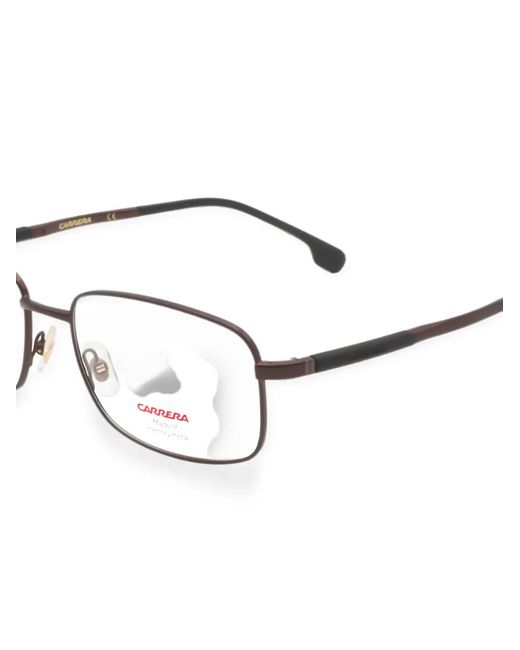 Carrera White Rectangle-Frame Glasses for men