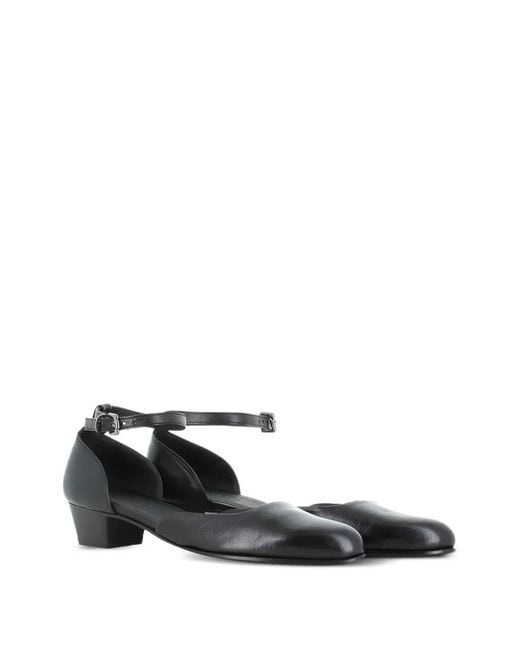 Pantanetti White Ankle-Strap Pumps