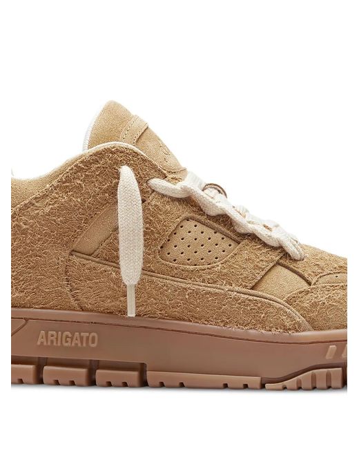 Axel Arigato Brown Area Lo Suede Sneakers