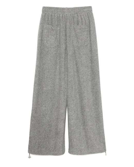 B+ AB Gray Pleated Sweatpants