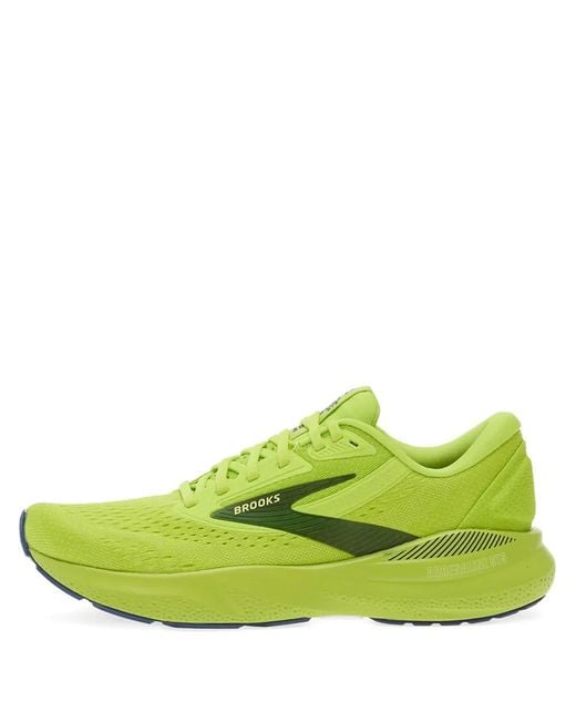 Brooks Green Adrenaline Gts 24 Running Sneakers for men