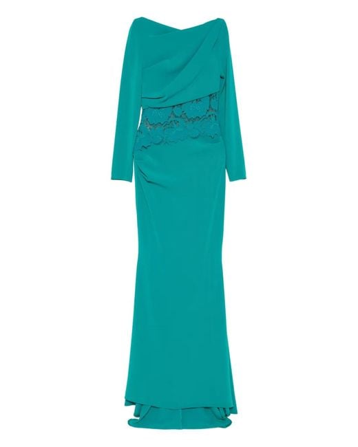 Talbot Runhof Nochtli 1 Dress in Green | Lyst
